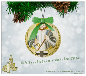 Weihnachtsbaumschmücken 2014