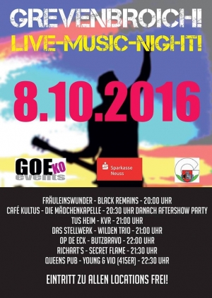 Grevenbroich Live Music Night !