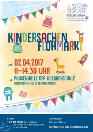 Kindersachenflohmarkt 02.04.2017