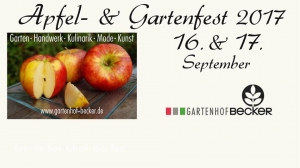 Apfel- und Gartenfest 2017