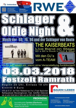 Schlager und Oldie Night Ramrath