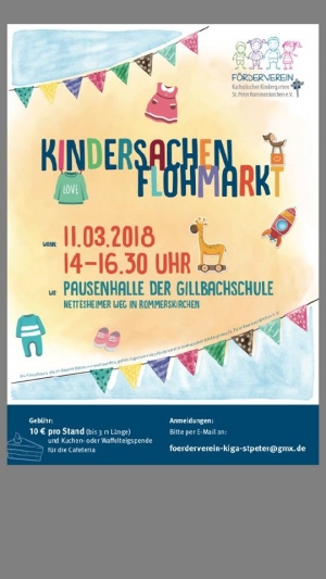 Kindersachen Flohmarkt 2018-03-11