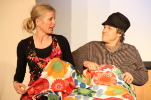 Kindertheater in Rommerskirchen „Der Fischer und seine Frau“, gespielt vom Niederrhein- Theater