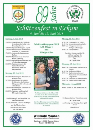 Schützenfest in Eckum