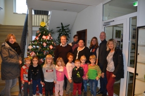 Startschuss gefallen zur Weihnachts-Wunschbaum- Aktion im Rathaus Rommerskirchen