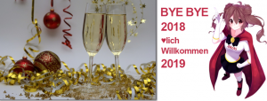 Bye bye 2018 und Herzlich Willkommen 2019