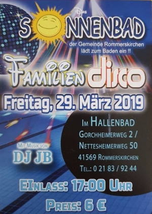 Familien Disco im Sonnenbad