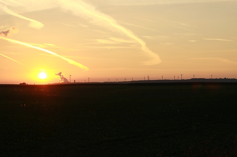 Sonnenuntergang über Neurath I