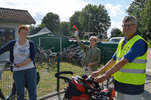 Niederrheinischer Radwandertag - trotz durchwachsenem Wetter mit Spaß auf dem Rad unterwegs