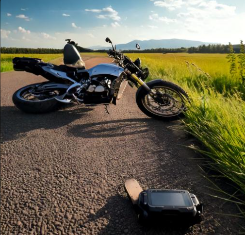 POL-NE: Motorradfahrer bei Sturz schwer verletzt: Smartwatch löst Notruf aus