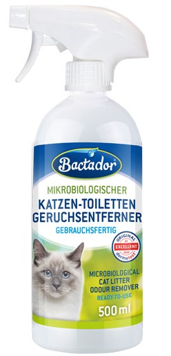 Bactador Katzen-Toiletten Geruchsentferner 500 ml