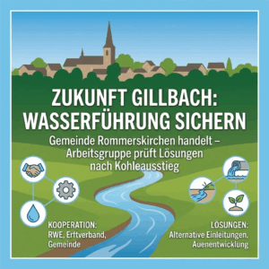 Zukunft des Gillbachs: Gemeinde setzt auf Zusammenarbeit und tragfähige Lösungen Zukunft des Gillbachs: Gemeinde setzt auf Zusammenarbeit und tragfähige Lösungen