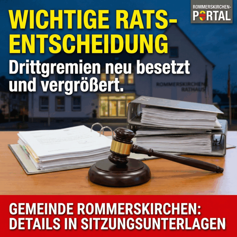 Rat beschließt vollständige Besetzung der Drittgremien