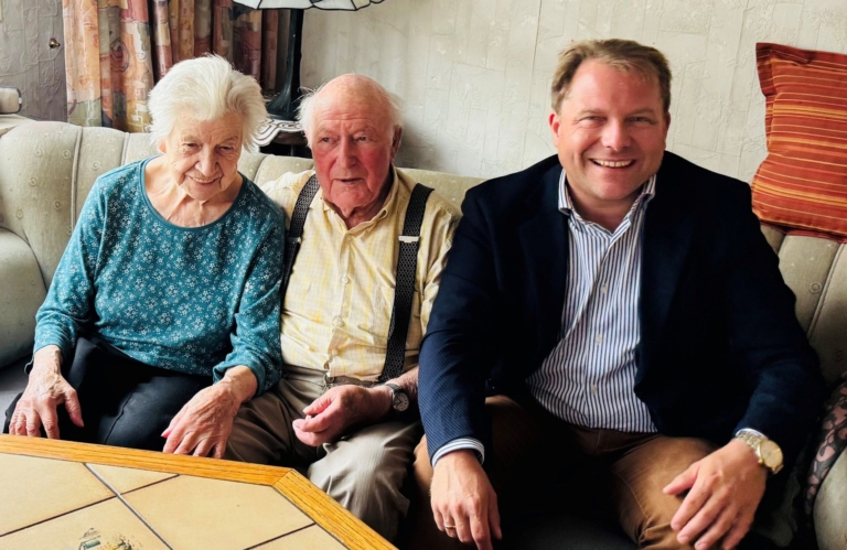 Karl- Heinz Kühnöl feierte 95.Geburtstag