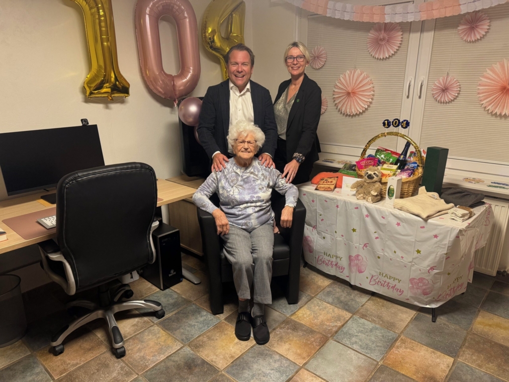 Lieselotte Füller feierte jetzt ihren 104. Geburtstag