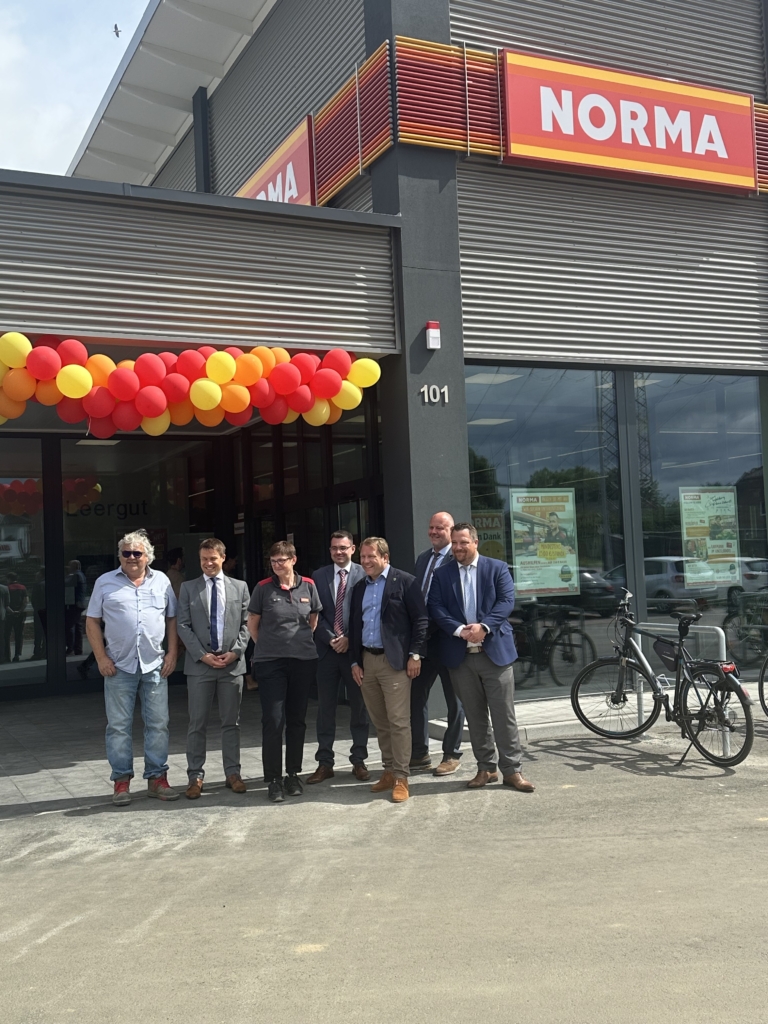 NORMA-Markt in Anstel eröffnet – wichtiger Baustein zur Sicherstellung einer wohnortnahen und verlässlichen Nahversorgung