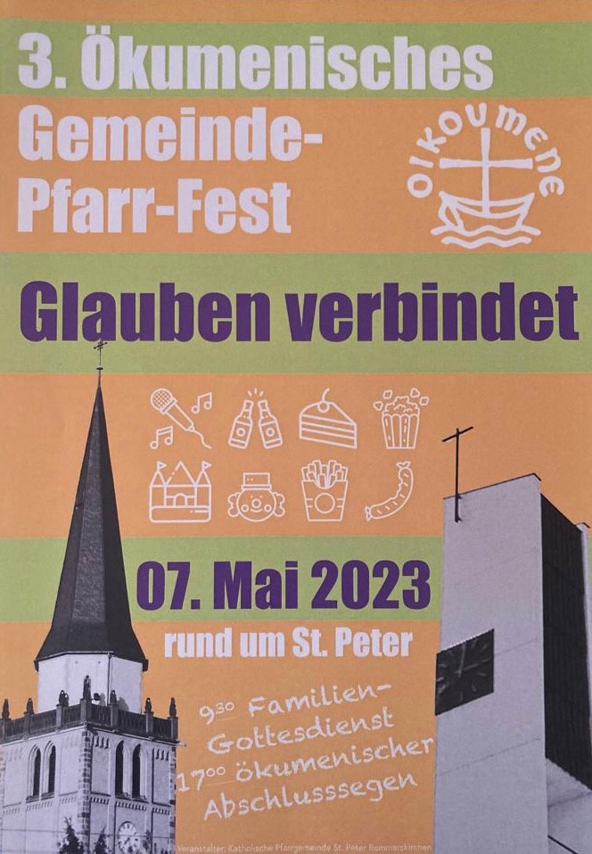 Drittes Ökumenisches Gemeindefest in Rommerskirchen