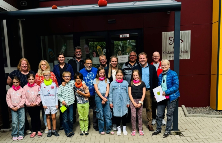 Schulkinder belegen zum dritten Mal nacheinander den ersten Platz beim Stadtradeln