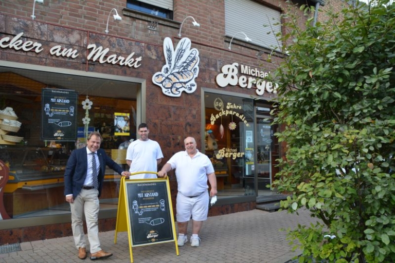 Bürgermeister besucht Unternehmen in Rommerskirchen