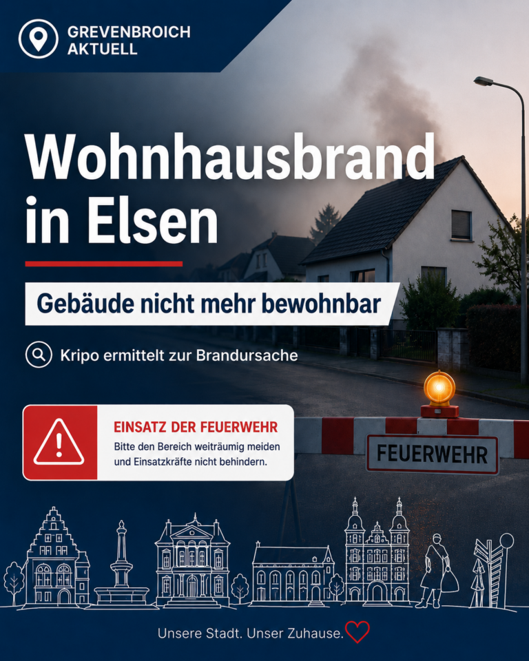 POL-NE: Wohnhaus gerät in Vollbrand