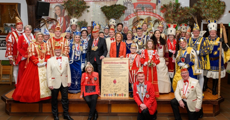 Karnevalsempfang des Rhein-Kreises Neuss: “Rommerskirchener Gelöbnis” unterzeichnet