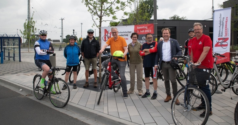 Neuer Teilnehmerrekord beim Niederrheinischen Radwandertag im Rhein-Kreis Neuss