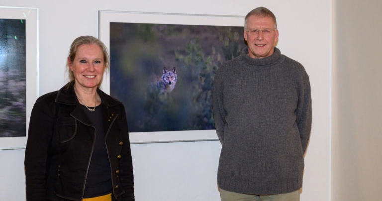 Ausstellung „Begegnungen – im Land der Wölfe“ läuft noch bis 28. April im Kulturzentrum Sinsteden