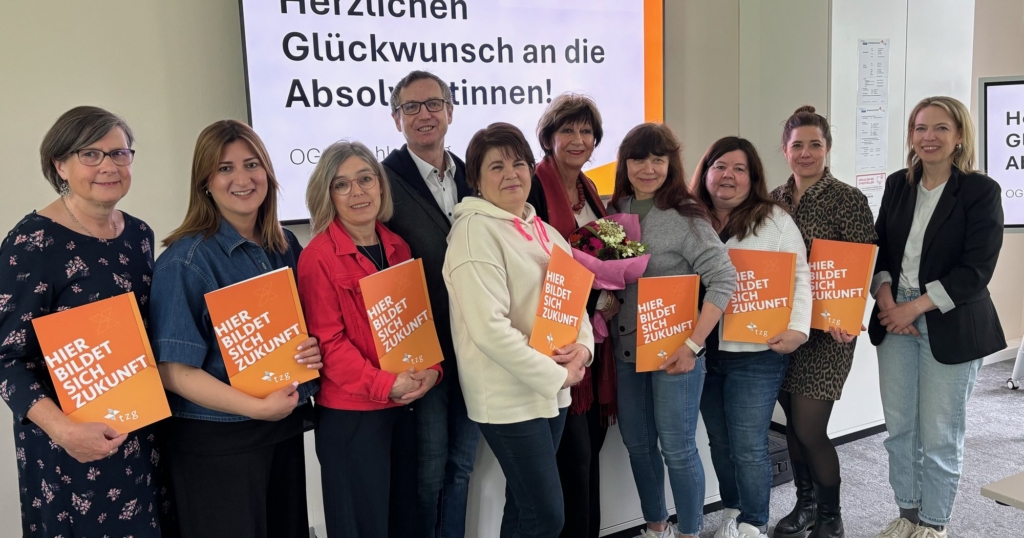 TZG bildete Ergänzungskräfte für Offene Ganztagsschule aus TZG bildete Ergänzungskräfte für Offene Ganztagsschule aus