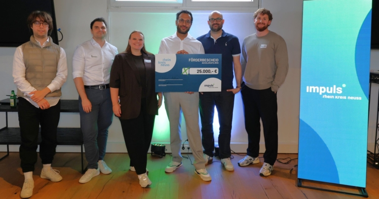 Start-up Axon Automation gewinnt Final Pitch des Accelerator-Programms