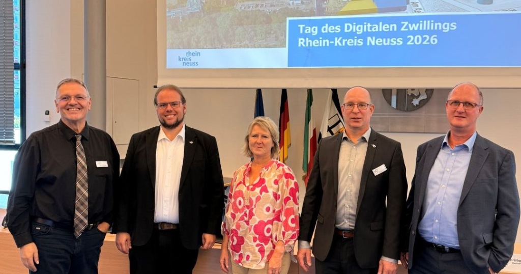 Digitaler Zwilling: Rhein-Kreis Neuss und Kommunen setzen auf gemeinsamen Standard Digitaler Zwilling: Rhein-Kreis Neuss und Kommunen setzen auf gemeinsamen Standard