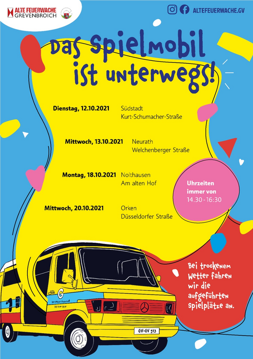 Das Spielmobil ist wieder unterwegs