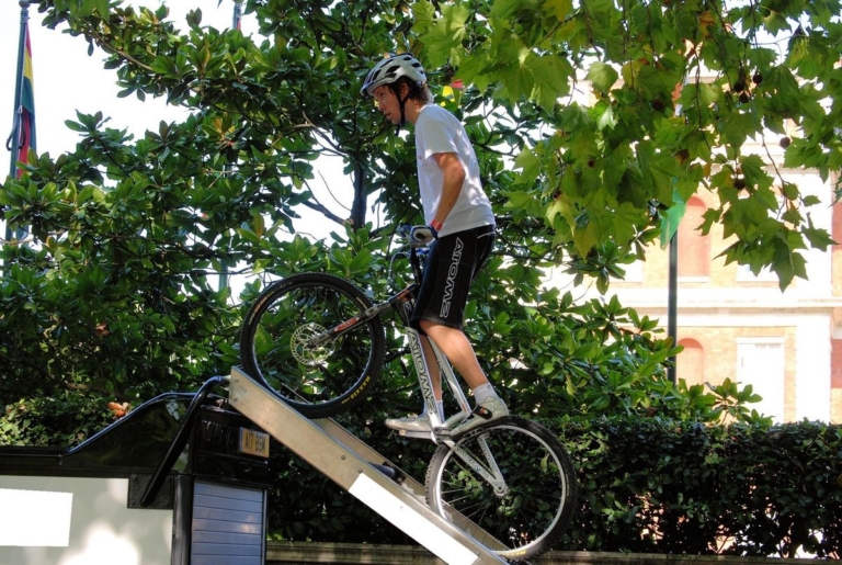 Pumptrack für Kapellen wird am 16.09.2025 aufgebaut